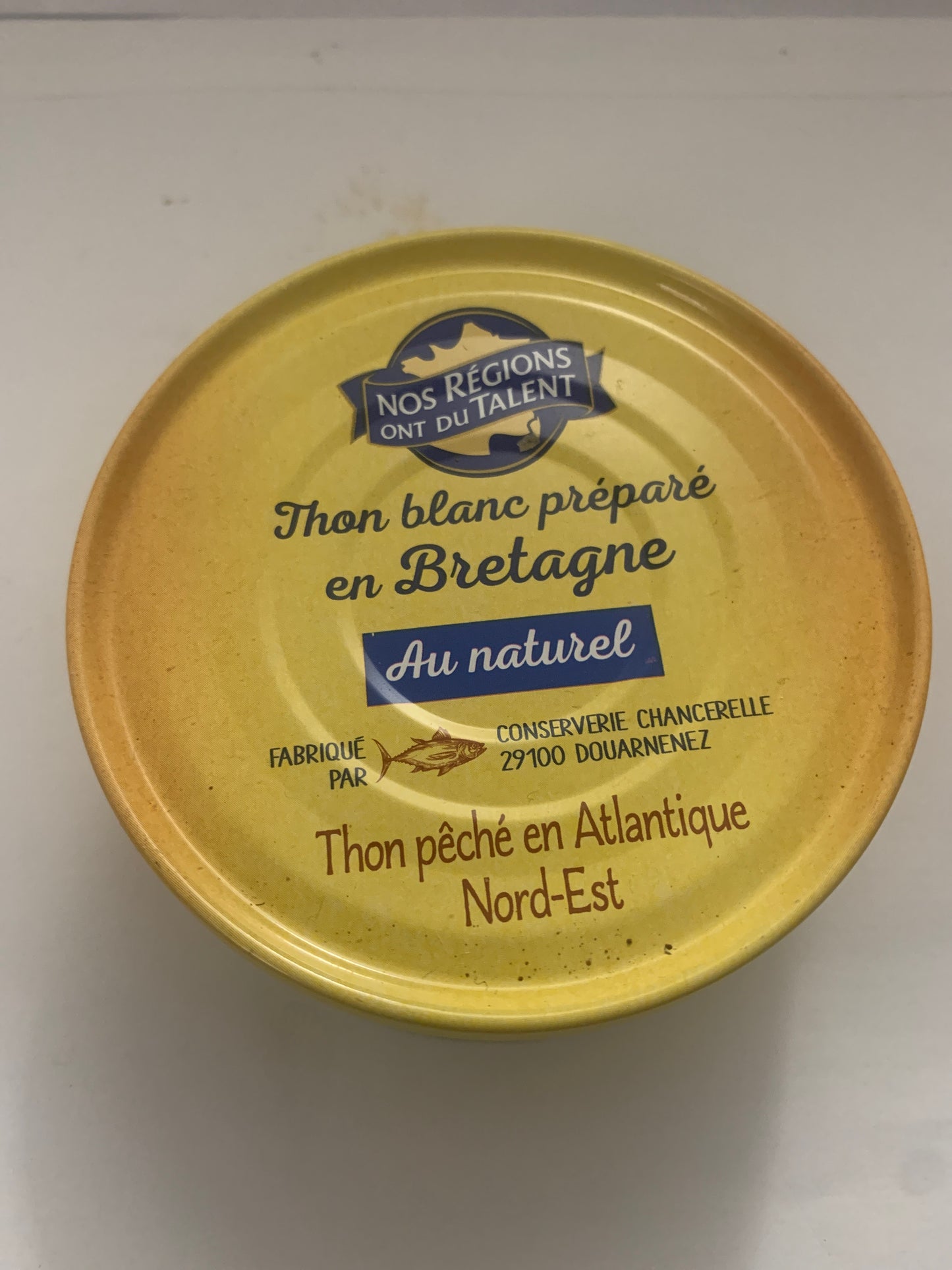 Nos Régions ont du Talent ,Thon Blanc au Naturel 160 g