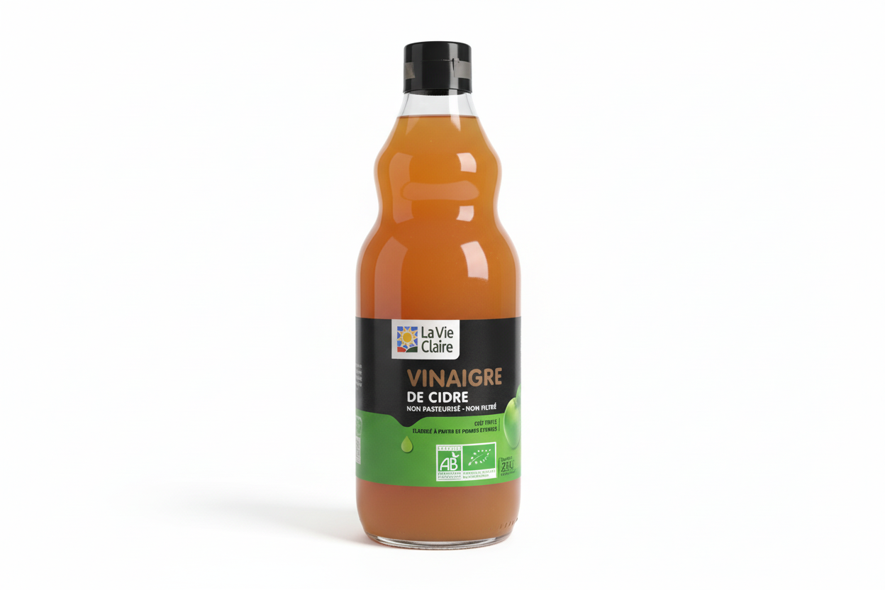 La vie claire, vinaigre de cidre bio 75 cl