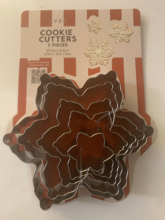 Lot de 5 Emporte-pièces en inox