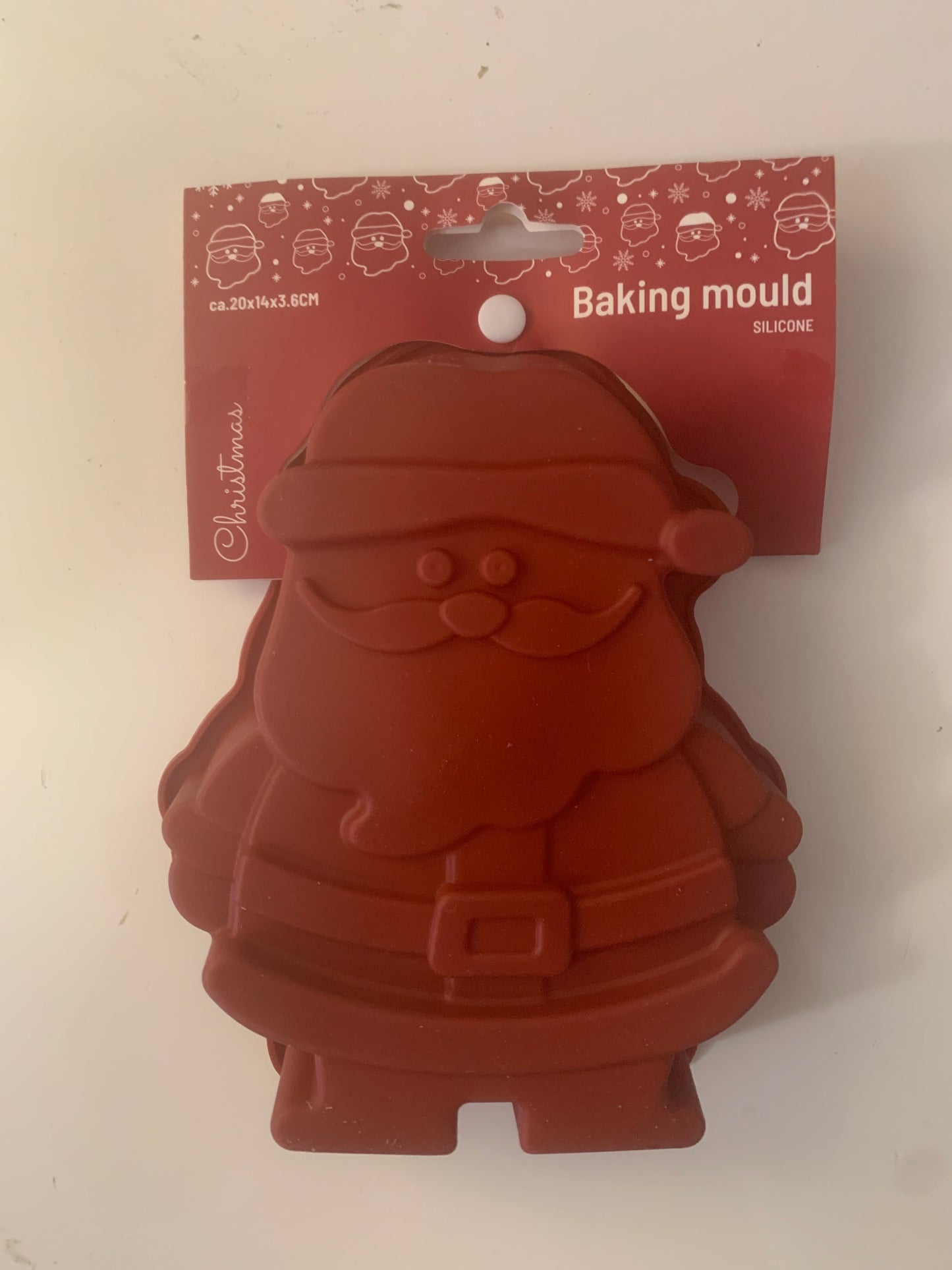 Moule de cuisson silicone père Noël