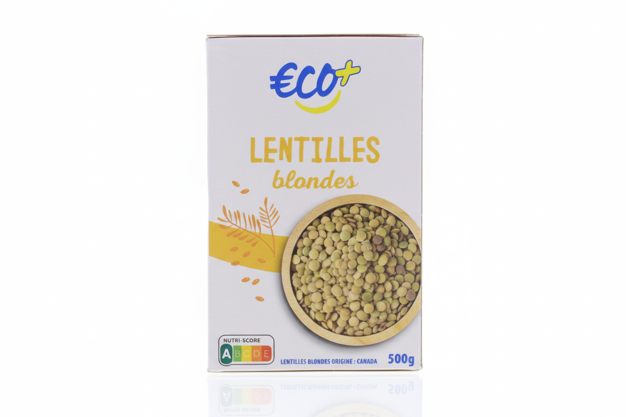 Eco Lentilles Blondes 500g
