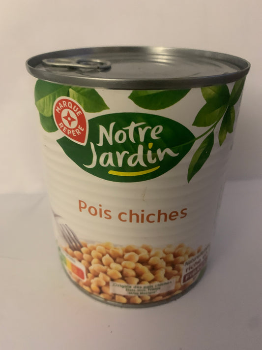 Notre Jardin ==== Pois chiches 800 g
