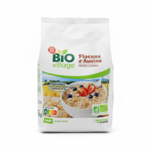 Bio Village , Flocons d’Avoine céréale complète 500 g