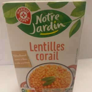 Notre Jardin , Lentilles Corail 500 g