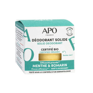 Apo ,Déodorant solide bio fraîcheur - 25 g