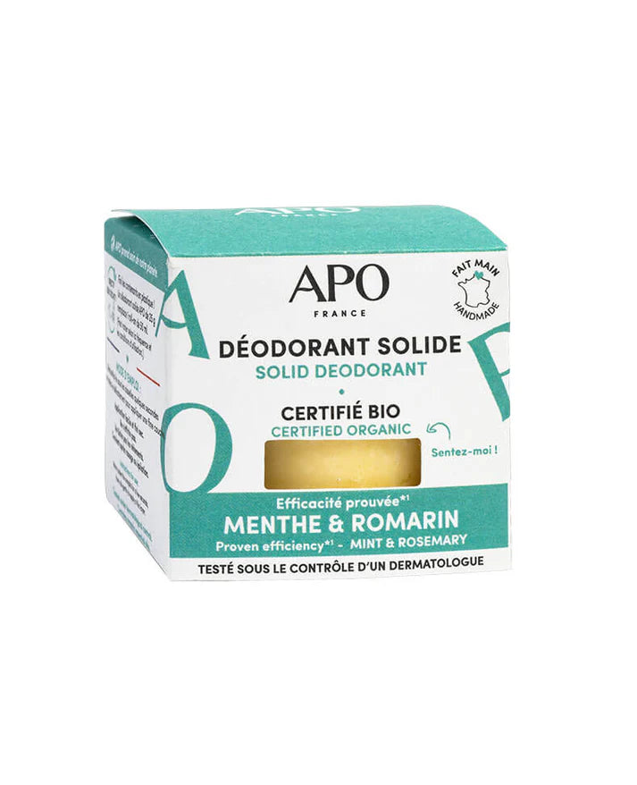 Apo ,Déodorant solide bio fraîcheur - 25 g