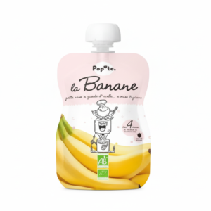 Popote Compote banane bio 120g